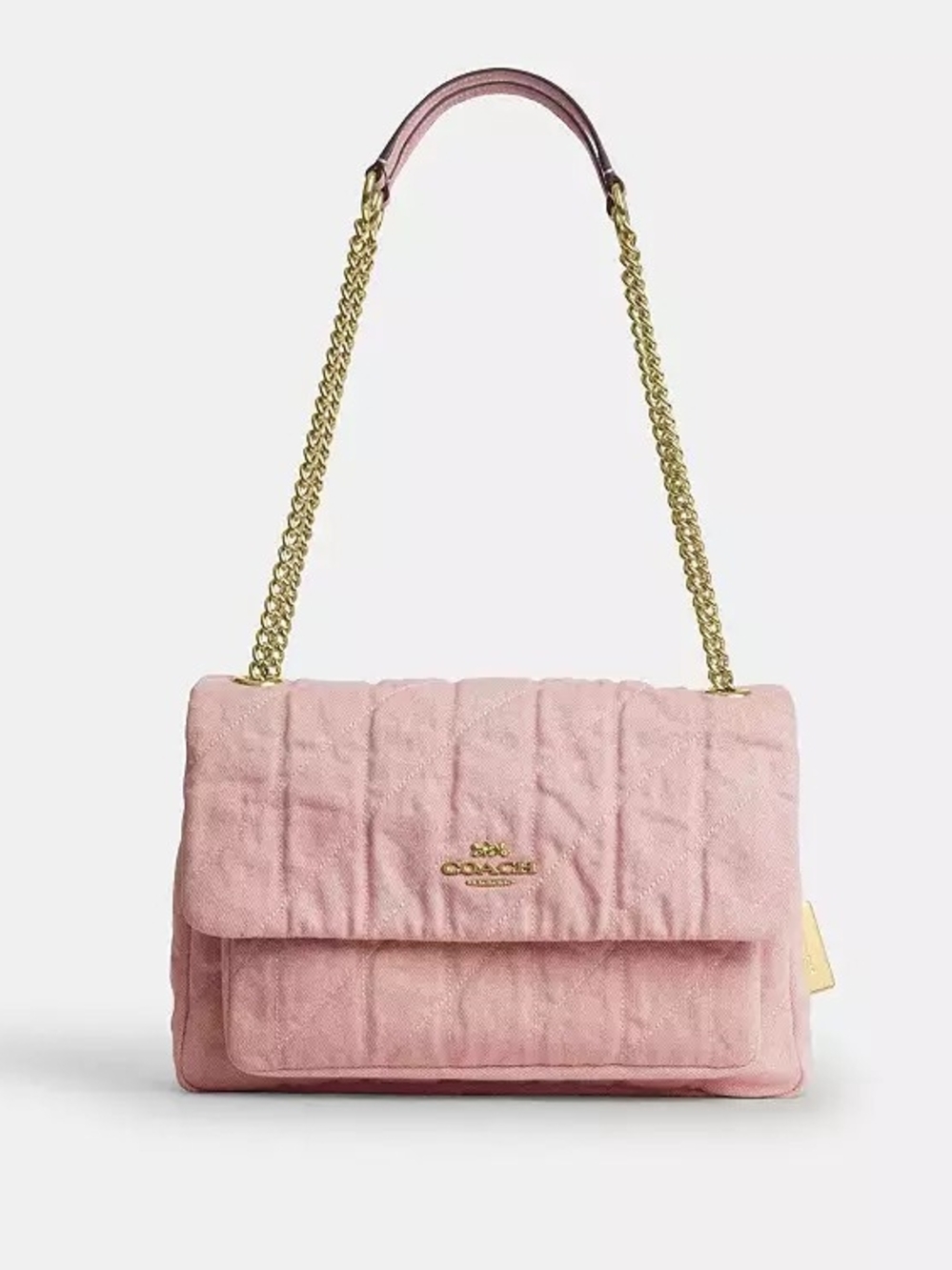 Coach Elodie Crossbody Bag PINK DENIM (No Hangtag)